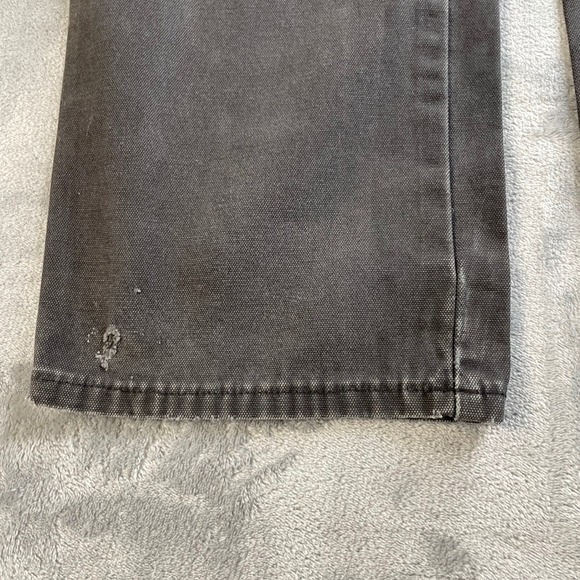 Dickies Men's Relaxed Fit Duck Canvas Carpenter Pants Faded Black 36x34-READ - Picture 11 of 16